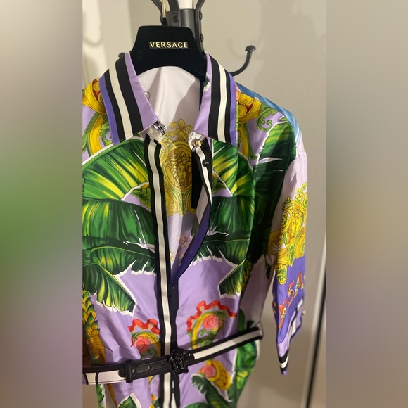 Versace Dress size 44 (8) Abito Donna Tessuto - Picture 2 of 15